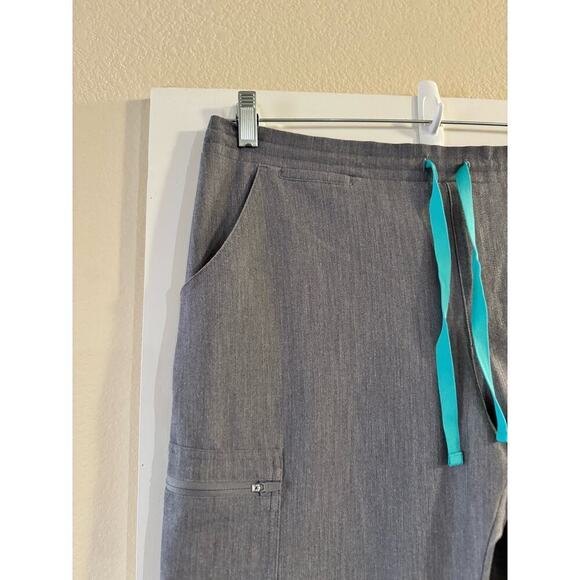 Figs Technical Collection Women Scrub Pant Gray Size Medium - Picture 4 of 10
